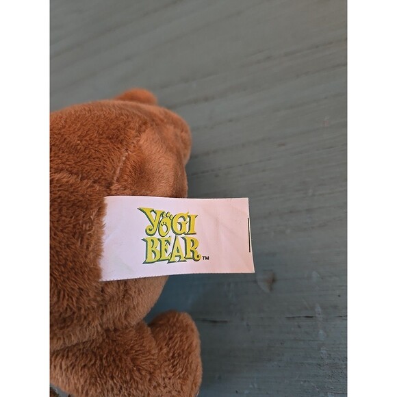 Hanna Barbera Yogi Bear Plush Toy Animal 7" Teddy Bear 1995 VTG Original 3+ Yrs - Picture 8 of 9
